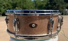 New Listing1965 Slingerland Sparkling Champagne Pearl No. 161 Deluxe Student Model 5.5x14