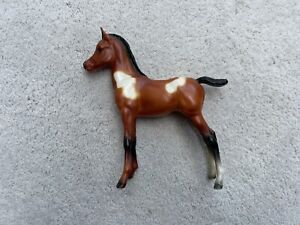 Breyer Horse #497679 Sears Wish Book Red Bay Tobiano Proud Arabian Mare Foal
