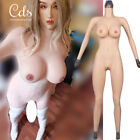 CDS Silicone Full Bodysuit C/D/E Cup Breast Form Body Suit For Crossdresser