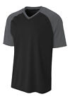 A4 N3373 Mens Short Sleeve Dri-Fit Moisture Wicking Strike Raglan T-Shirt