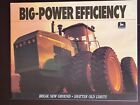 1980s John Deere Tractors Sales Brochure 4850 4wd Dealer Advertising Catalog