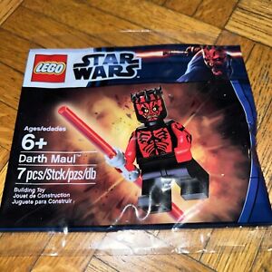 Lego Star Wars Darth Maul Minifigure (6005188) Authentic Lego New Sealed