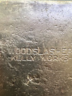 Vintage single bit Kelly Words Wood Slasher axe with handle