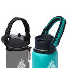 1* Cup Holder Water Bottle Handle Strap Fits Wide Mouth Paracord For Hydro Flask
