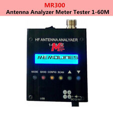 New ListingDigital MR300 Antenna Analyzer Shortwave Meter Tester SWR For Ham Radio Black