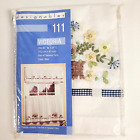 Designables 111 Classic Embroidered Kitchen Curtains Victoria Basket Flowers New