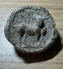 SALE!    Roman conical lead seal with depiction of a bull?