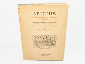 New ListingAPICIUS Cookery and Dining in Imperial ROME, Joseph Dommers Vehling, 1936, Rare