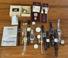 Bulk Lot of Used Mens/Ladies Watches including Seiko. Sold as is