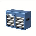 Portable 4 Drawers & Top Storage Tray Tool Box, Metal Tool Box