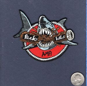 #UCK ISIS 75th FS TIGER SHARKS A-10 Thunderbolt USAF Squadron Patch