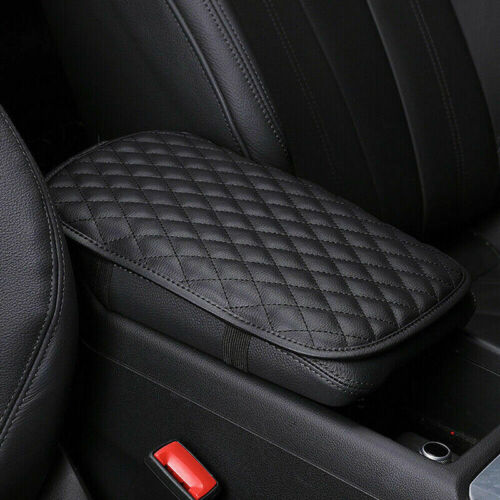 Black Armrest Pad Cover Center Console Box Cushion Protector Accessories For Car (For: Toyota FJ Cruiser)
