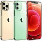 For iPhone 13 12 11 Pro 6 6s 7 8 Plus X XR XS MAX Mini Shockproof Clear Case