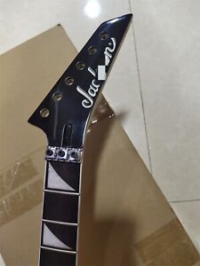 Discount Maple Jackson style Guitar neck 24 fret Rosewood inlay 25.5