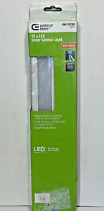 Commercial Electric 12 in. White LED Direct Wire Under Cabinet Light