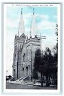 1941 St. Joseph's Catholic Church Rice Lake Wisconsin WI Vintage Postcard