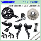 New Shimano 105 R7000 2x11 Road Bike Full Groupset 170mm 172.5mm 175MM Crankset