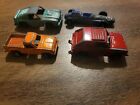 Vintage TootsieToy Red Panel Truck Made in Chicago USA Lot Of 4
