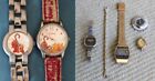 6- Vintage Walt Disney Tigger & Winnie The Pooh Assorted Wristwatches Lot