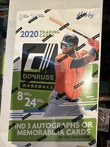 2020 Donruss MLB Baseball Hobby Box Factory Sealed!