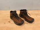 NWOT/B Keen Men's Targhee IV Mid Waterproof Hiking Boots , Brown Leather , 11.5