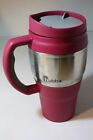 Dark Pink Bubba 20oz Tumbler with handle and slide close lid