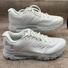 Under Armour Hovr Infinite 3 Running Shoes Womens Size 8 White Sneakers 3023556