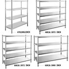 Kitchen Shelves Shelf Rack Stainless Steel Shelving and Organizer Units 4/5 Tier