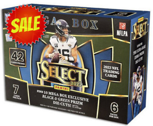 NEW 2022 Panini NFL Select Football Mega Box (42 Cards Per Box) Target Walmart
