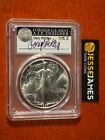 1987 $1 AMERICAN SILVER EAGLE PCGS MS70 GARY WHITLEY HAND SIGNED LABEL POP 2!