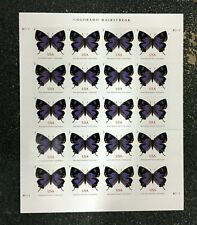 100Pcs 2021 USA Forever Colorado Hairstreak Butterfly 5 Sheets 20 Non-Machinable
