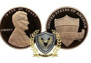 2018 S LINCOLN SHIELD CENT PROOF Penny DIRECT FROM SET * GUARANTEED GEM