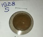1928 S Lincoln Wheat Cent• #170