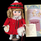 DOLLY DINGLE DOLL ICE SKATER MUSICAL BETTE BALL VINTAGE 1993 LIMITED EDITION