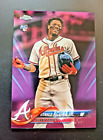 2018 Topps Chrome Update Ronald Acuna Jr. Pink Refractor Rookie RC #HMT25