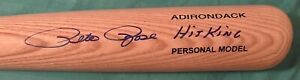 Pete Rose signed Autographed Hit King  baseball bat Phillies Reds COA