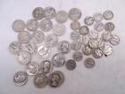 Antique United States Silver Quarter Dime Coin Collection 25 10 Cent x77 Mercury