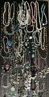 Vintage Now Necklace Lot All Wear Some Signed 6 lbs Over 50 pcs