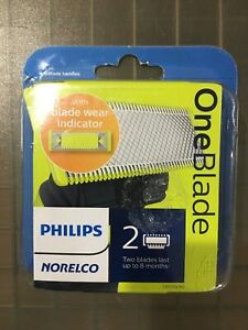 Philips Norelco One Blade Replacement  2 Pack Wet and Dry Use QP220/80  #1820*