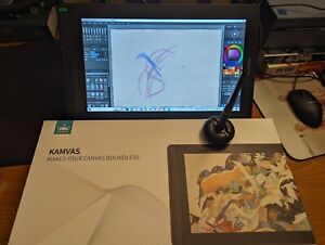 HUION KAMVAS 16 2021 Graphics Drawing Tablet 120% sRGB 15.6 inch Extra 3way C