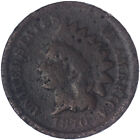 1870 (P) Indian Head Cent About Good Penny AG Pitted Rough See Pics I228