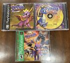 New ListingLot Of 3 PS1  Spyro Year of the Dragon, Spyro The Dragon , Spyro Riptos Rage