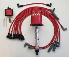 Chevy CAMARO CAPRICE 87-93 5.7L 5.0L TPI/TBI DISTRIBUTOR + RED 8.5mm WIRES +COIL (For: Chevrolet)