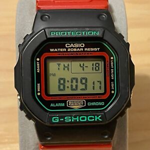 Casio G-Shock DW-5600THC-1 Throwback 1990s Christmas Men's Digital Watch 5600