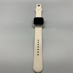 New ListingApple Watch Series 7 Nike A2473 41mm Aluminum Case Smartwatch Starlight