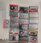 Lot of 19 cassette tapes. Maybe blank or recorded. Can re-record over