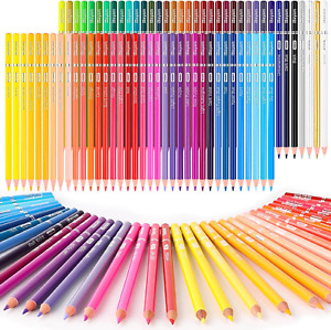 iBayam Colored Pencils 72 Count Color Pencil Set for Adult Coloring Books New