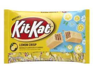 Kit Kat Limited Edition Lemon Crisp Miniatures 8.4 Oz Exp 2-2025