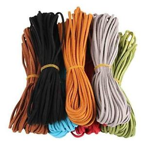 Candygirl 70 Yards 2.6mm Leather Cord Faux Suede Cord Leather String for
