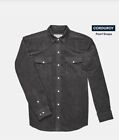 BRAND NEW. Poncho Corduroy Men’s Shirt “SLIM”. Size Large. Color Smoke Grey.